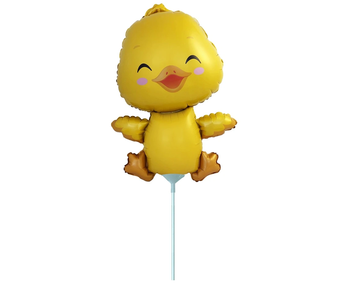 Foil balloon 14" FX - Duck,  unpacked (flat)