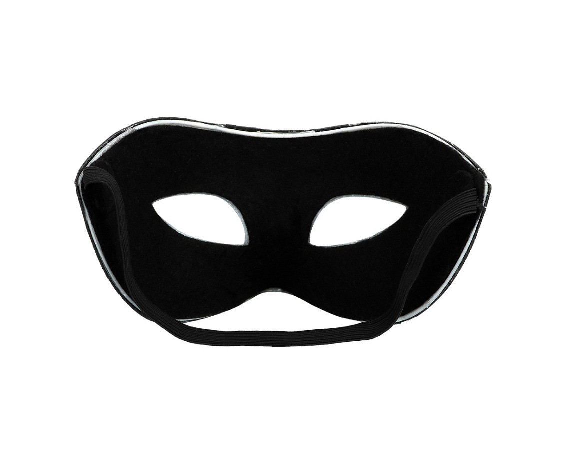 Eye mask Disco silver