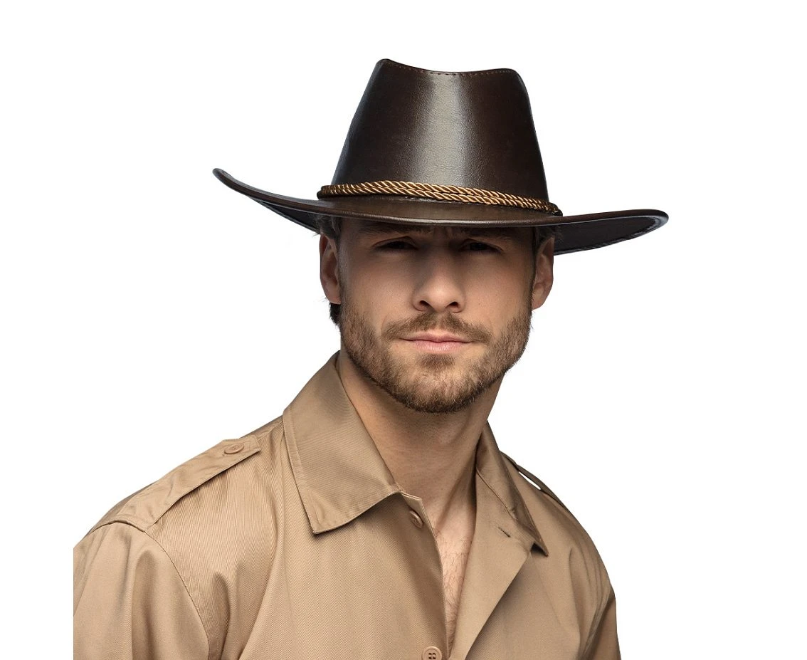 Cowboy hat brown