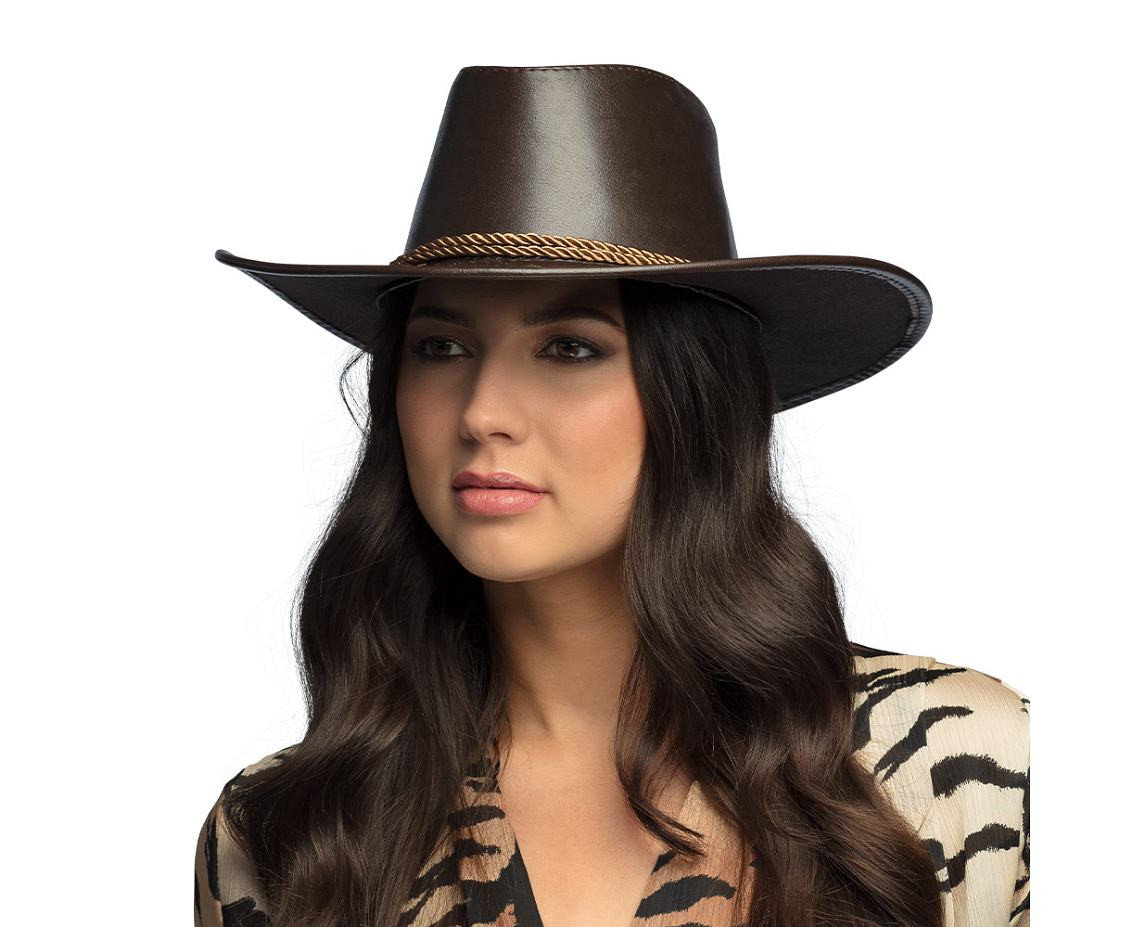 Cowboy hat brown