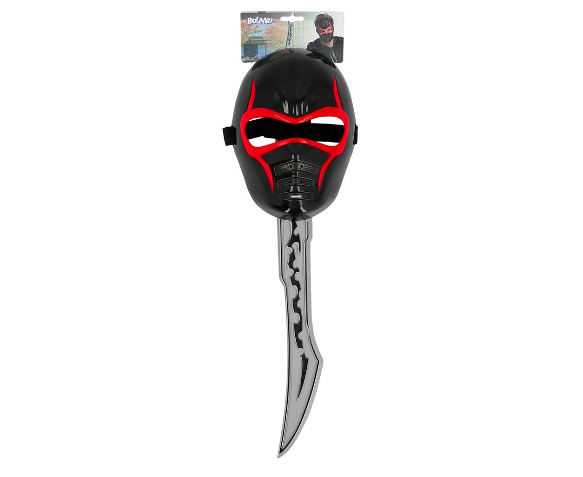 Set ninja fighter (mask and sword)