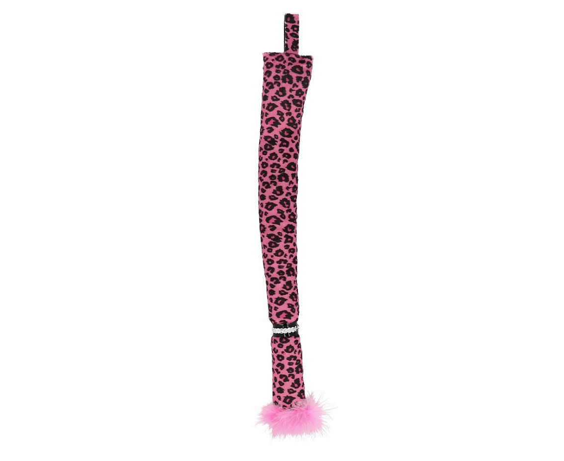 Set Pink Leopard (Diadem, choker, 2 bracelets, tail)