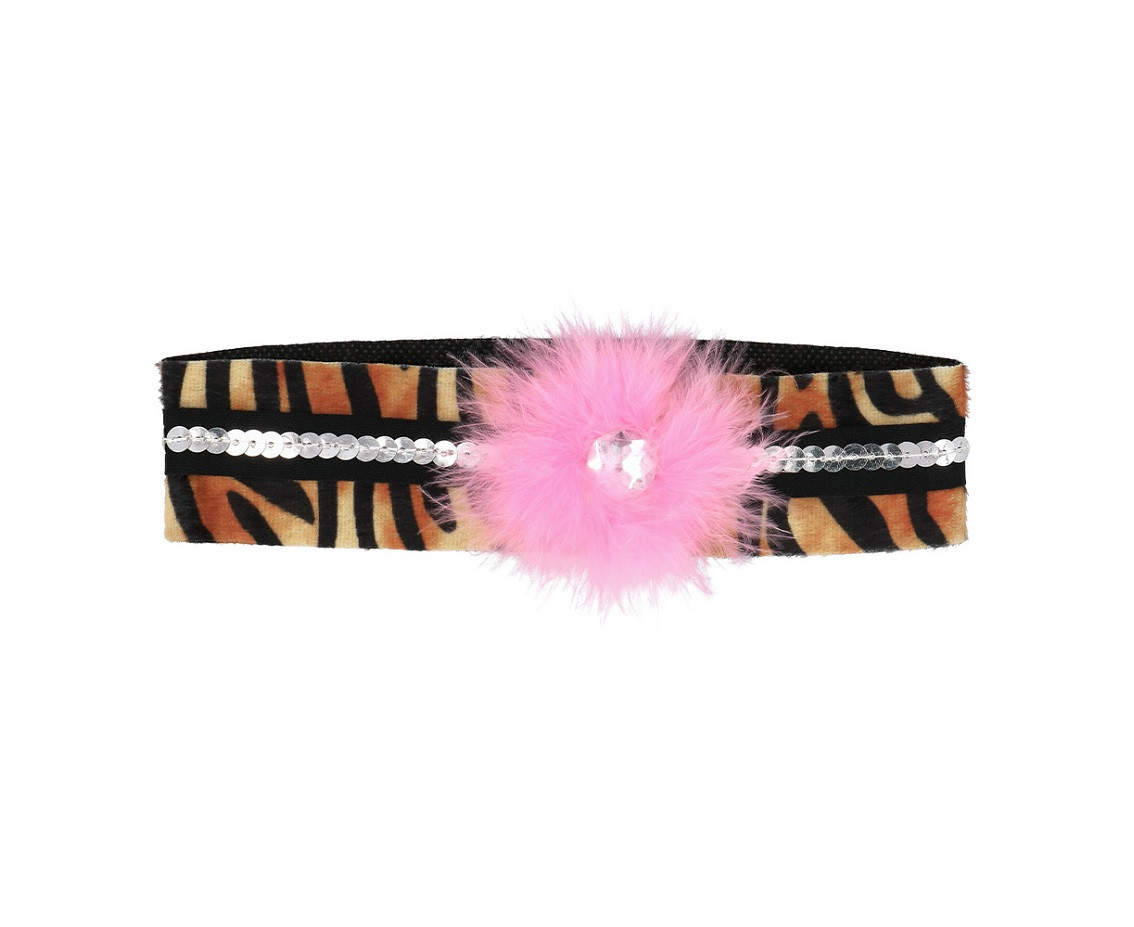 Set Sweet Leopard (Diadem, choker, 2 bracelets, tail)
