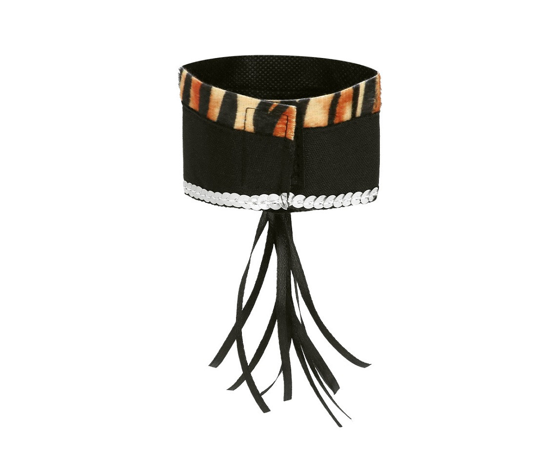 Set Sweet Leopard (Diadem, choker, 2 bracelets, tail)