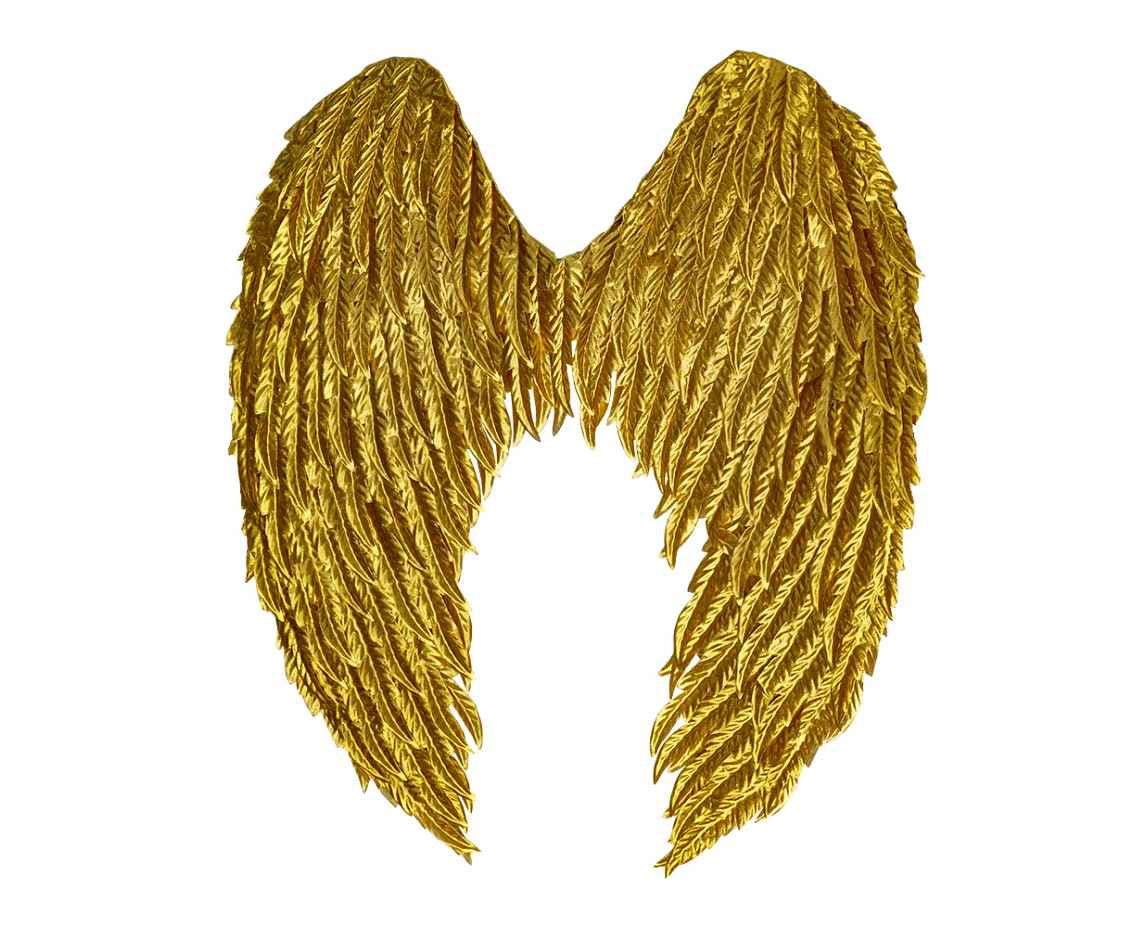 Angel wings Glam gold (50 x 55 cm)