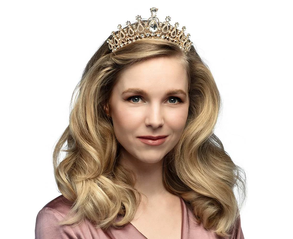 Metal tiara Royal Sophia