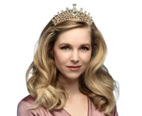 Metal tiara Royal Sophia