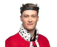 Metal crown Royalty silver