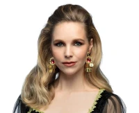 Earrings Ruby