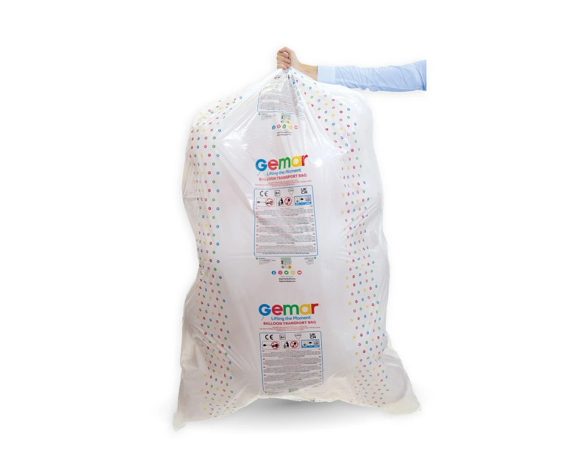Balloon decoration bags, 76x124cm, 75 pcs.