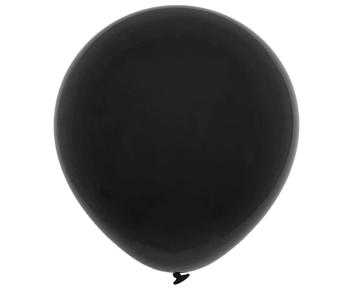 Balloons Decomex 5", pastel black, 100pcs