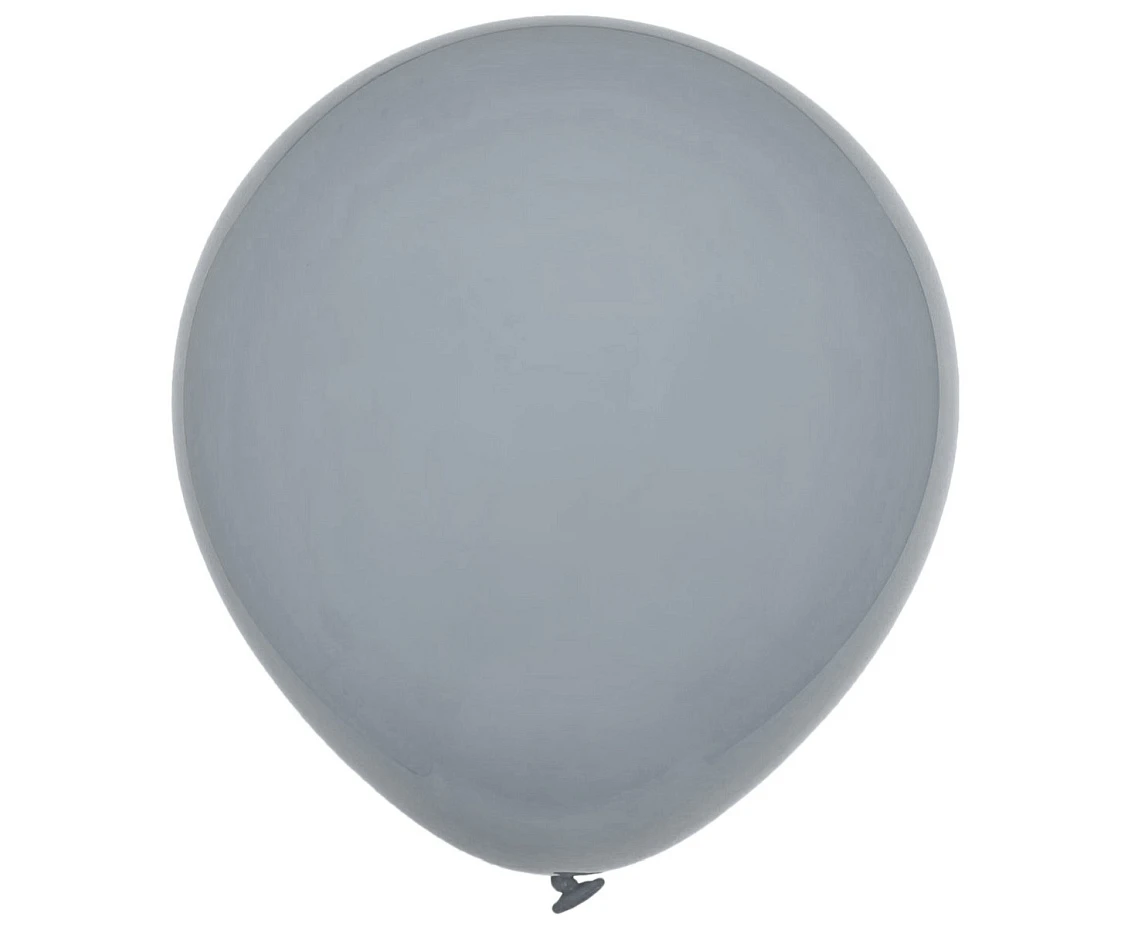 Balloons Decomex 5", pastel grey, 100pcs