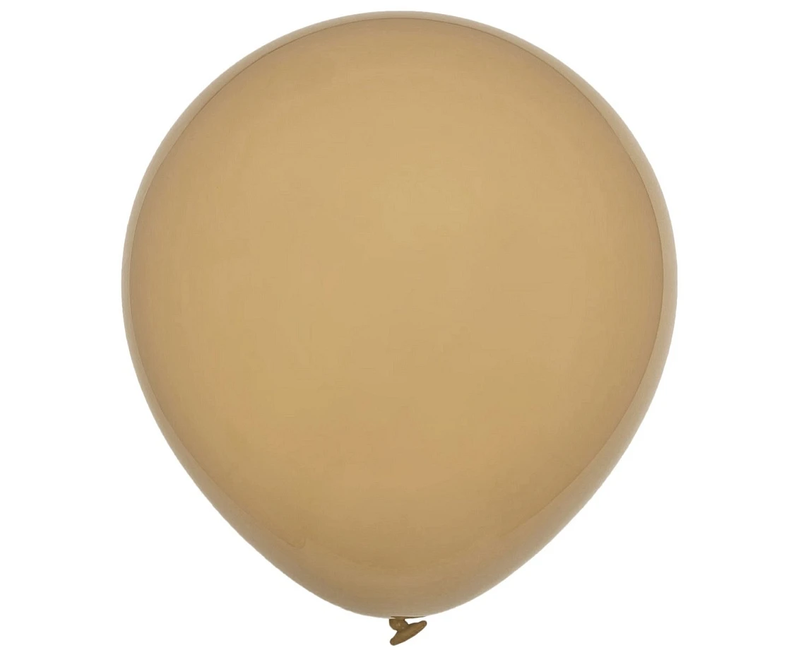 Balloons Decomex 5", pastel desert sand, 100pcs