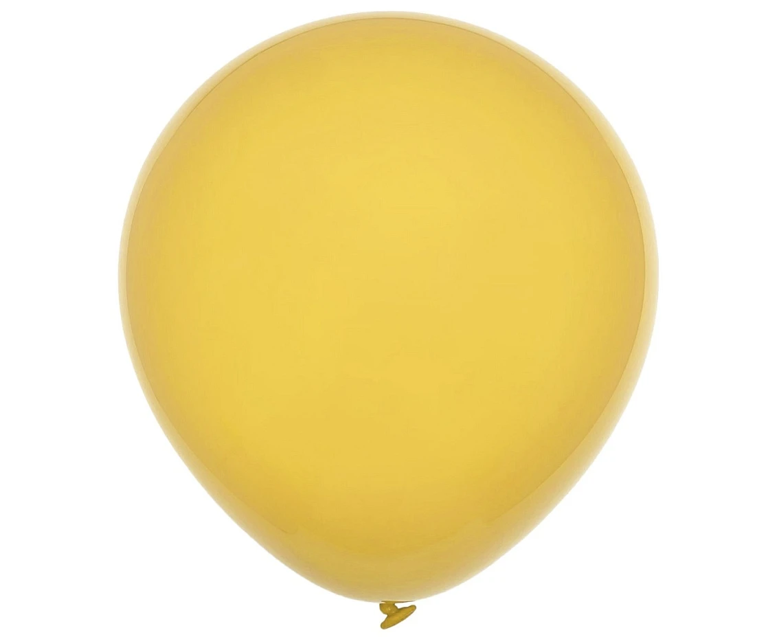 Balloons Decomex 5", pastel golden yellow, 100pcs