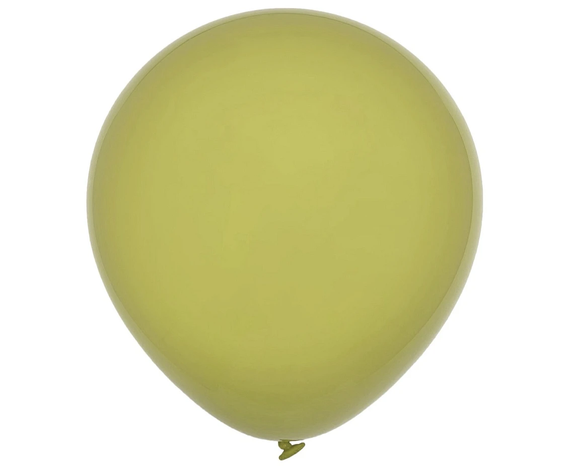 Balloons Decomex 5", pastel olive, 100pcs
