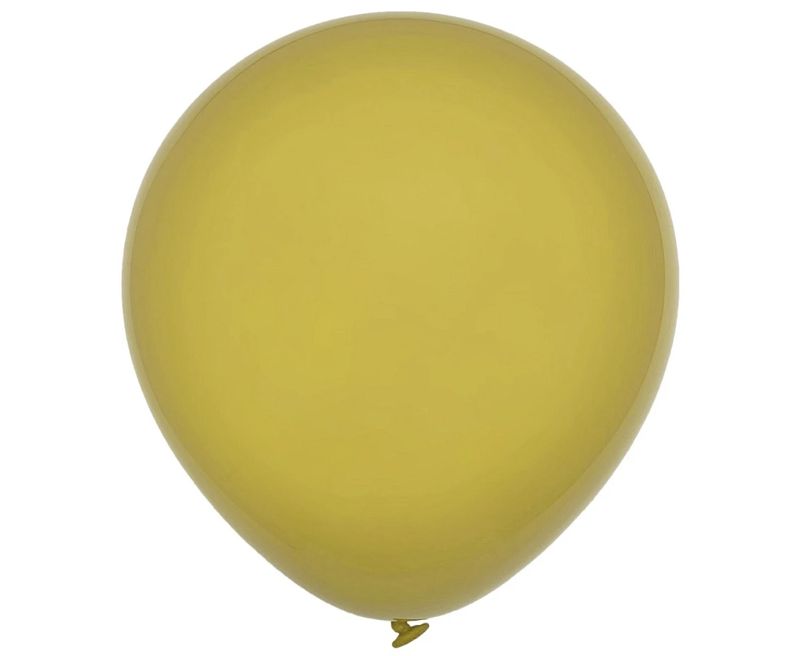 Balloons Decomex 5", pastel mustard, 100pcs