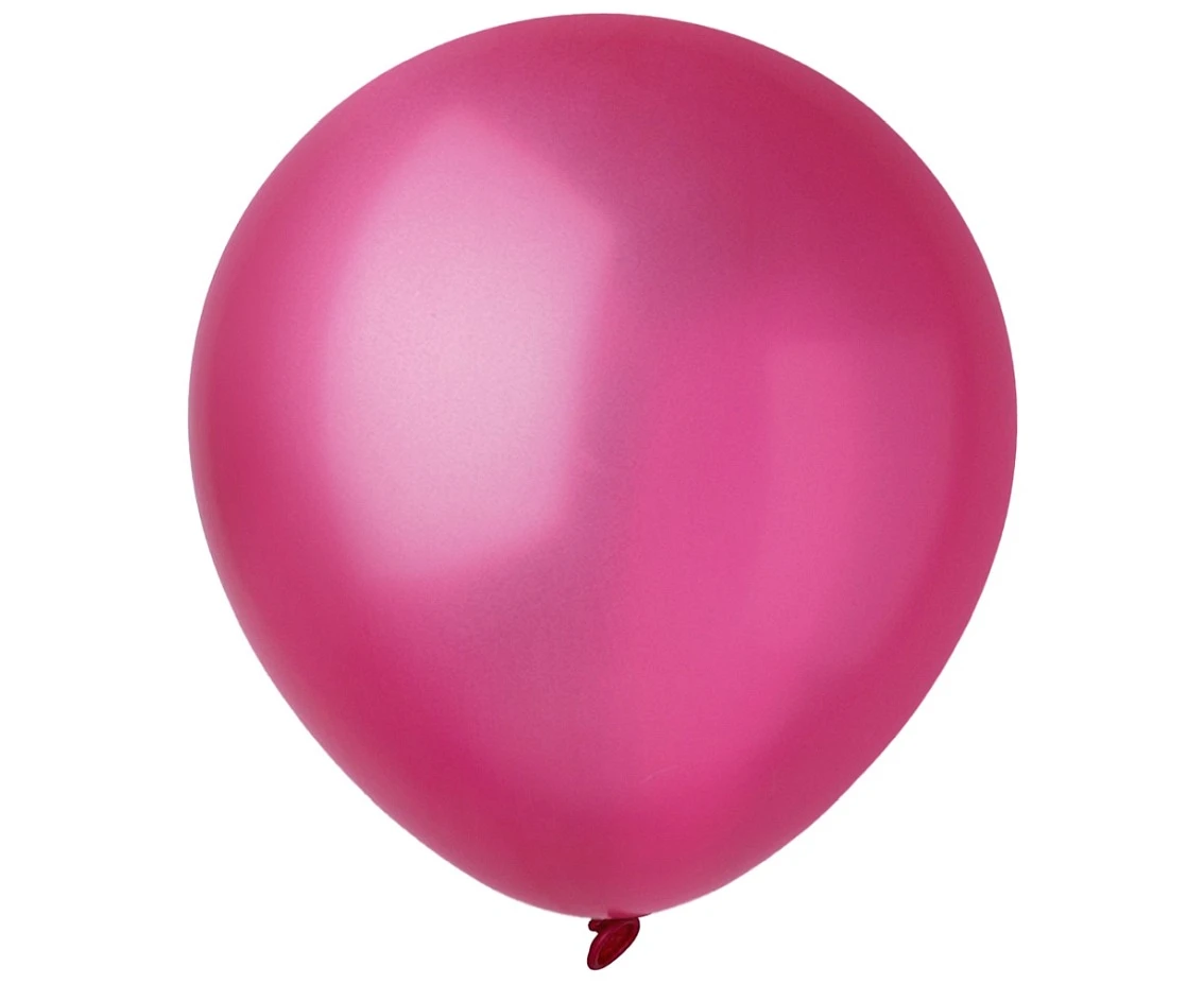 Balloons Decomex 5", metallic fuchsia, 100pcs