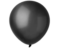 Balloons Decomex 5", metallic black, 100pcs
