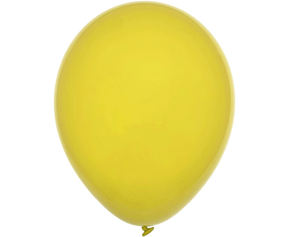 Balloons Decomex 9", pastel yellow, 100pcs
