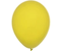 Balloons Decomex 9", pastel yellow, 100pcs