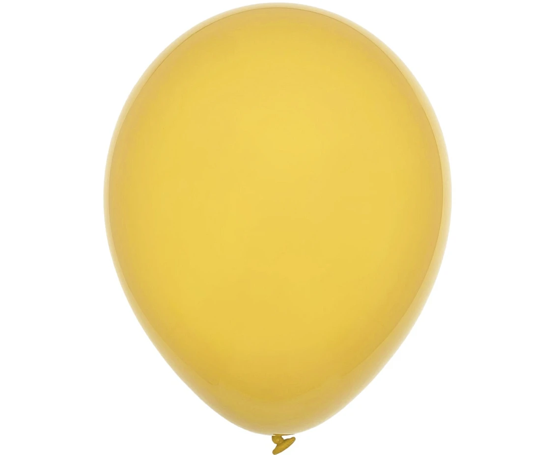 Balloons Decomex 9", pastel golden yellow, 100pcs