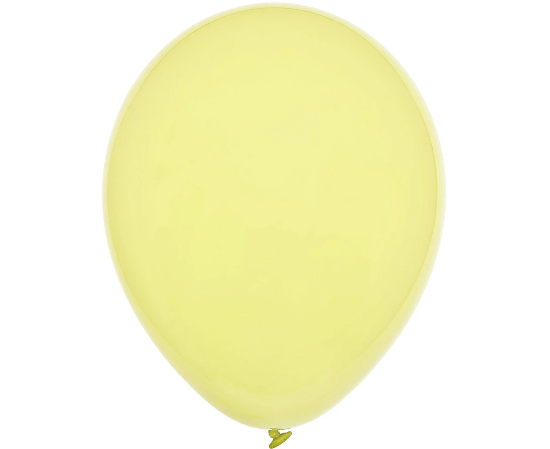 Balloons Decomex 9", pastel yellowish, 100pcs