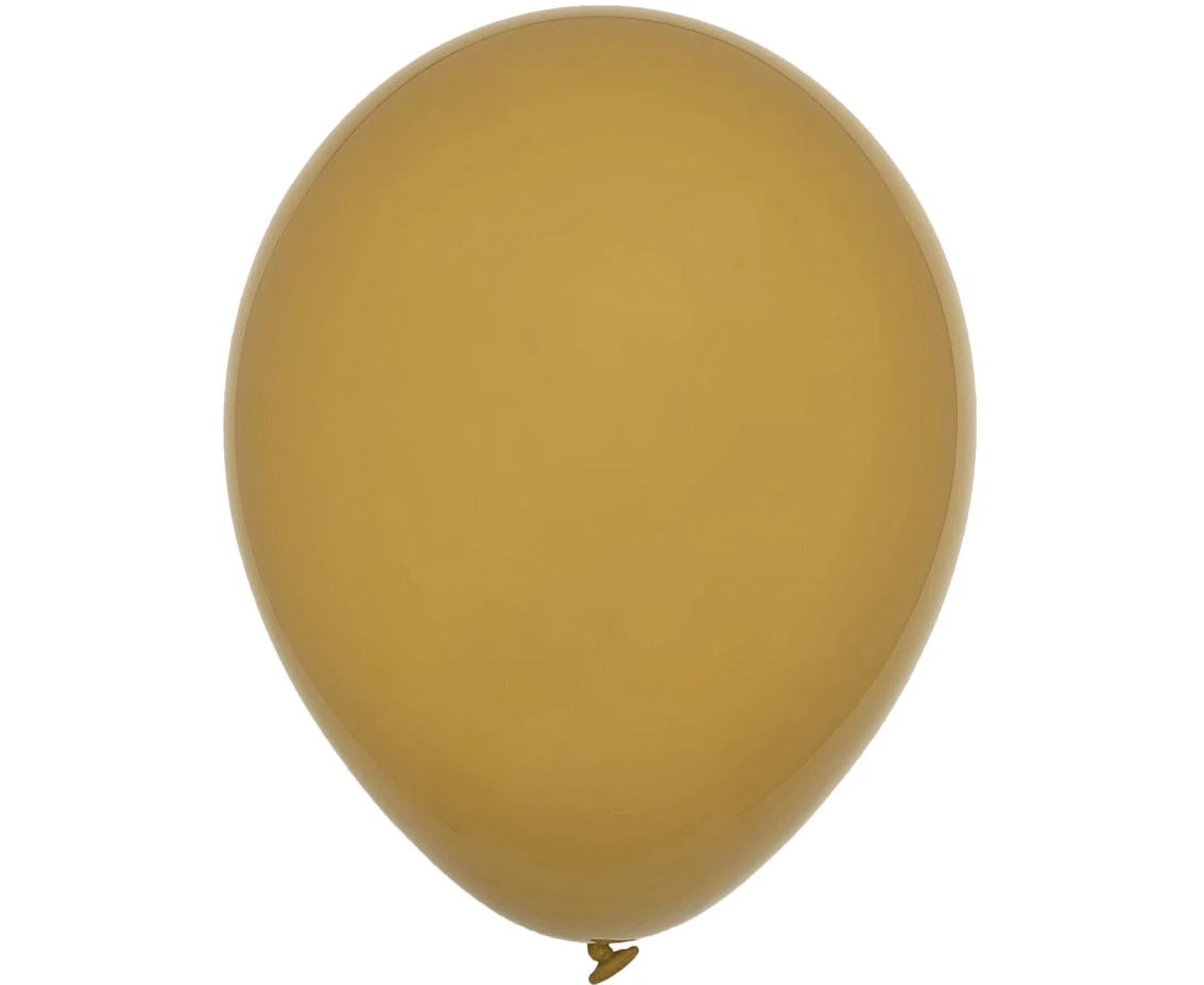 Balloons Decomex 9", pastel mocha, 100pcs