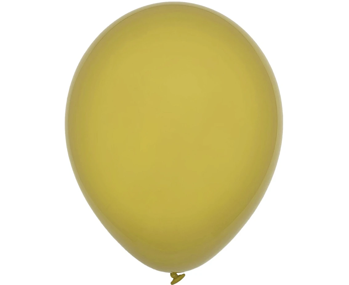 Balloons Decomex 9", pastel mustard, 100pcs