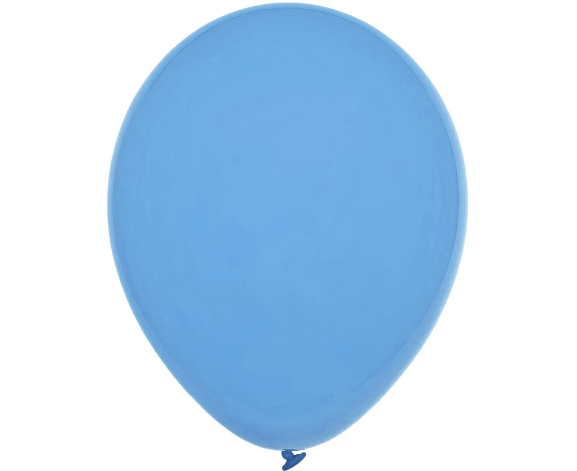 Balloons Decomex 9", pastel baby blue, 100pcs