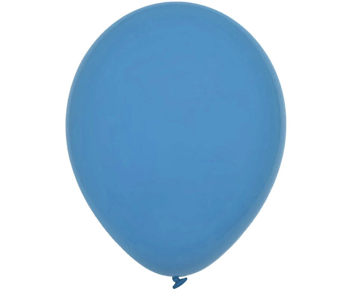 Balloons Decomex 9", pastel dusty blue, 100pcs
