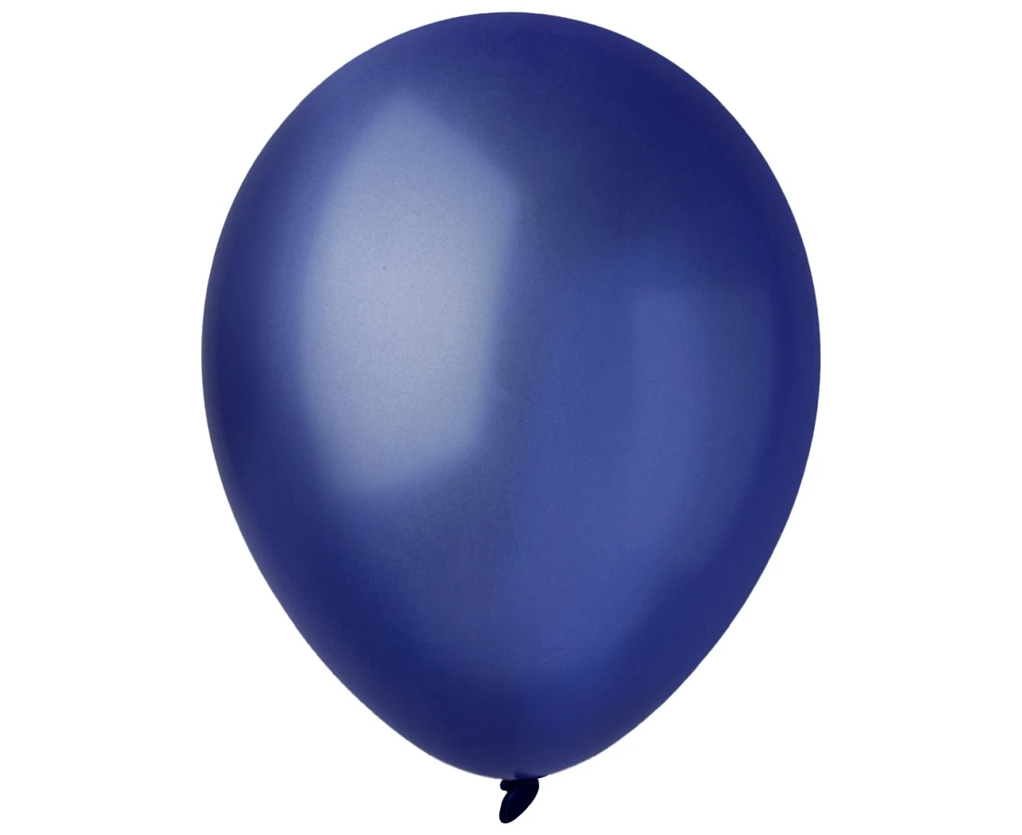 Balloons Decomex 9", metallic midnight blue, 100pcs