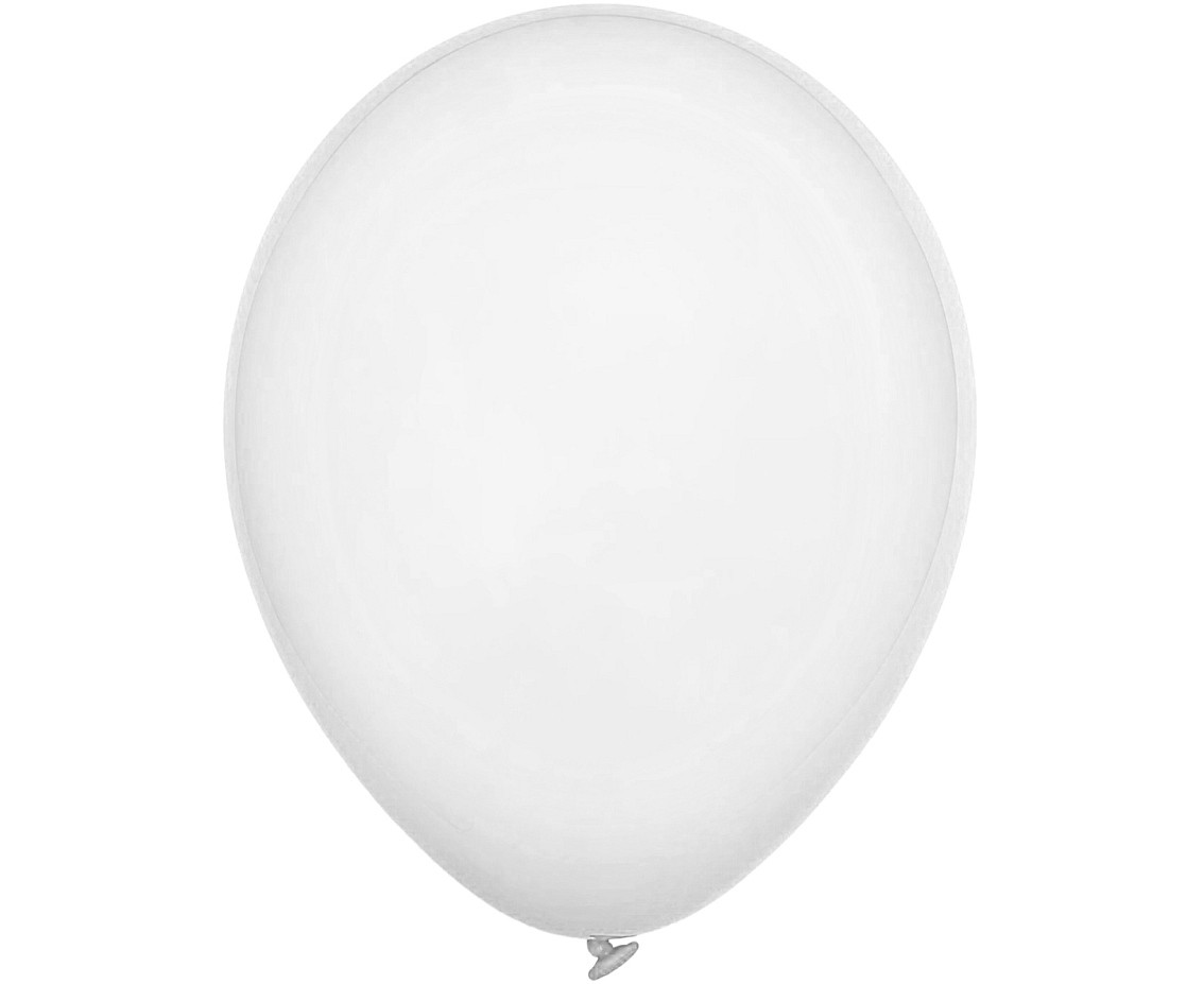 Balloons Decomex 11", pastel white, 100pcs