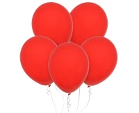 Balloons Decomex 11", pastel red, 100pcs
