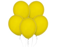 Balloons Decomex 11", pastel yellow, 100pcs