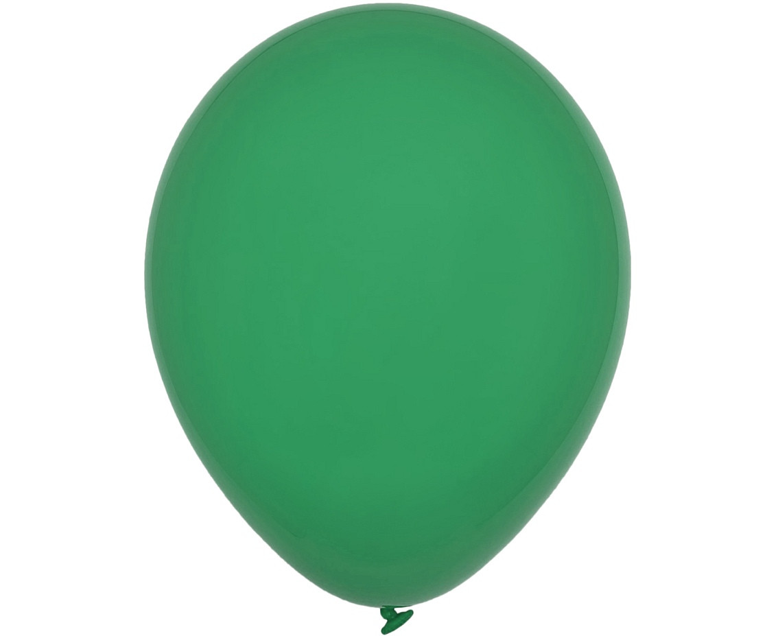 Balloons Decomex 11", pastel forest green, 100pcs
