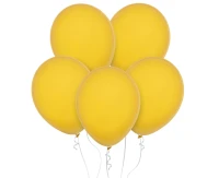 Balloons Decomex 11", pastel golden yellow, 100pcs
