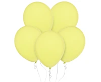 Balloons Decomex 11", pastel yellowish, 100pcs
