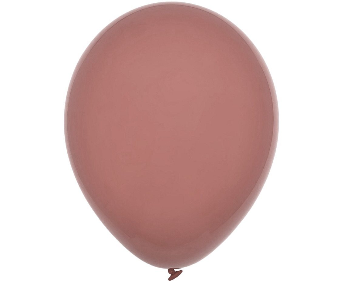 Balloons Decomex 11", pastel rose wood, 100pcs