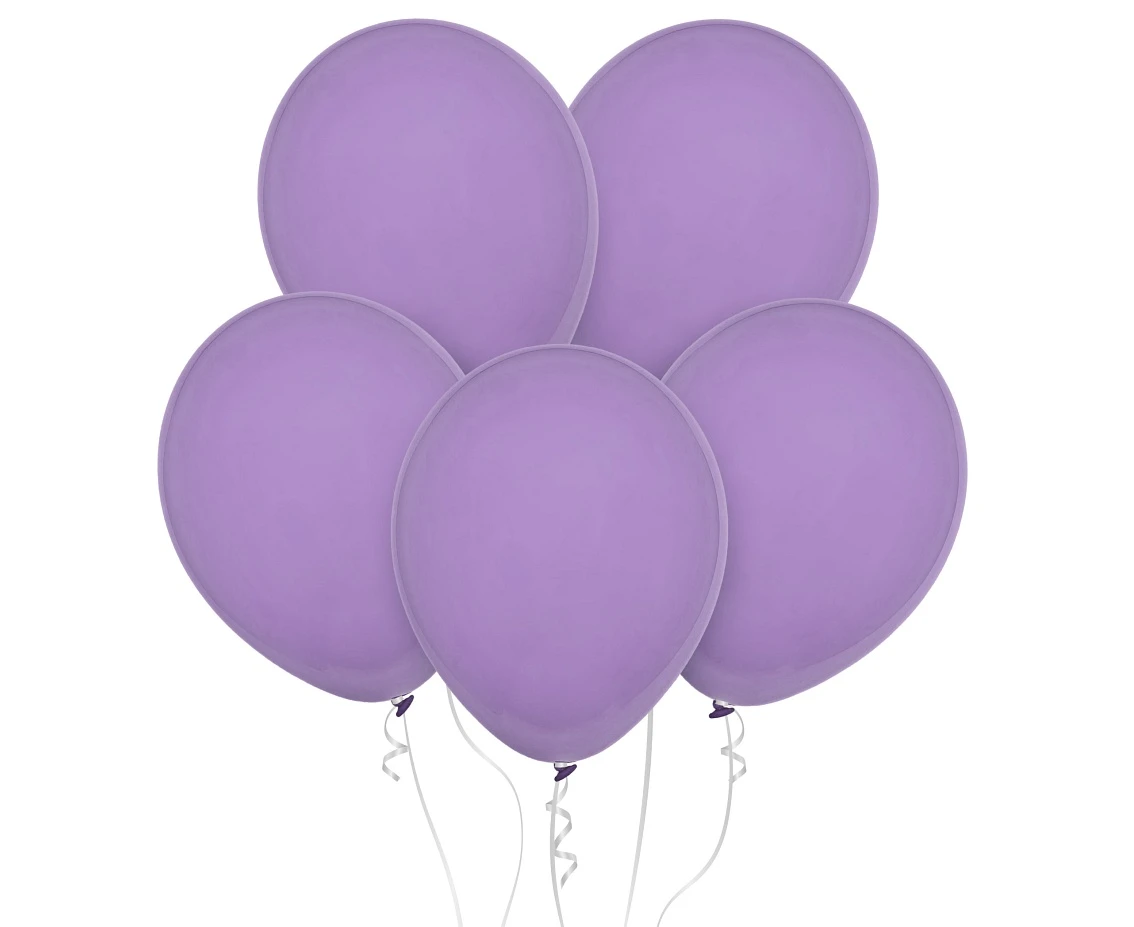 Balloons Decomex 11", pastel floral, 100pcs