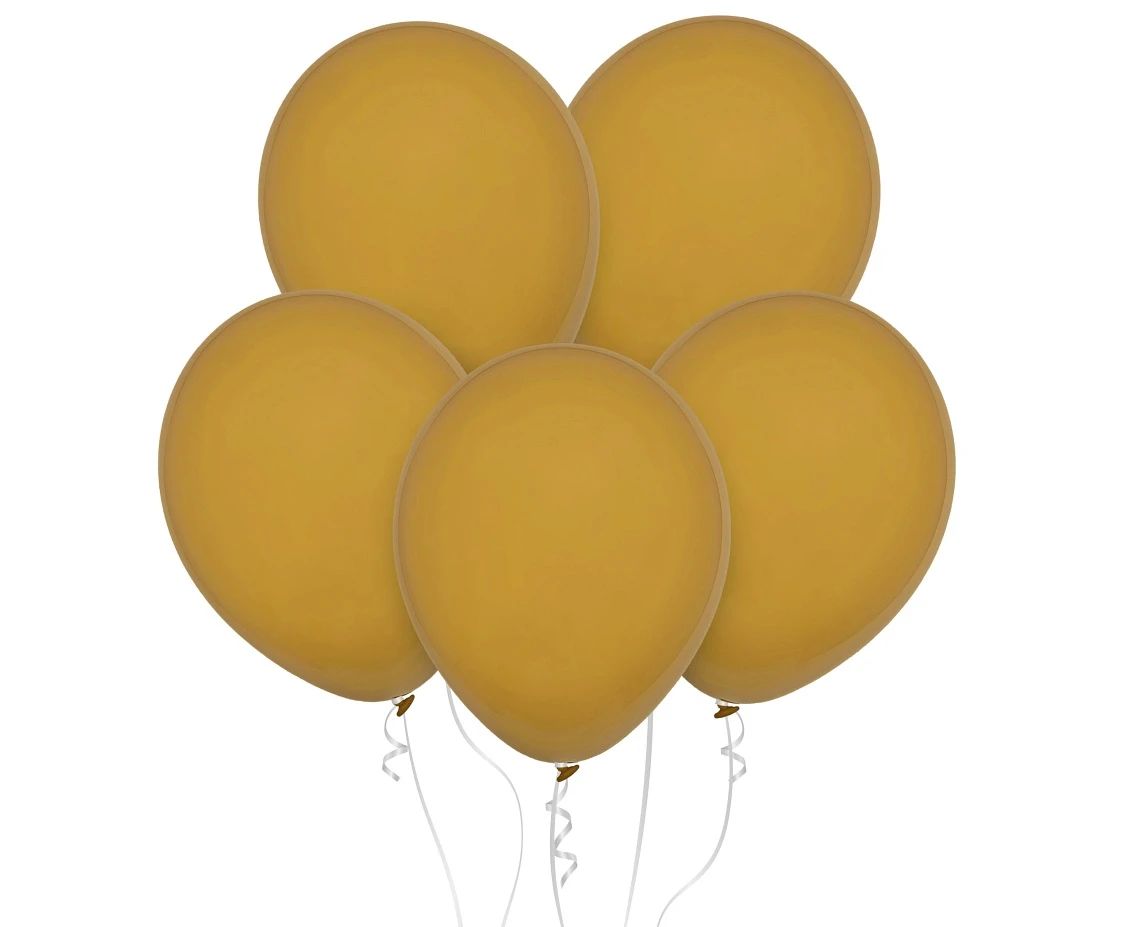 Balloons Decomex 11", pastel mocha, 100pcs