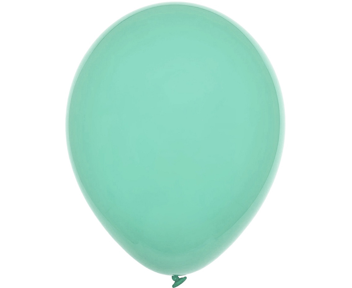 Balloons Decomex 11", pastel matte green, 100pcs
