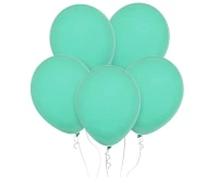 Balloons Decomex 11", pastel matte green, 100pcs