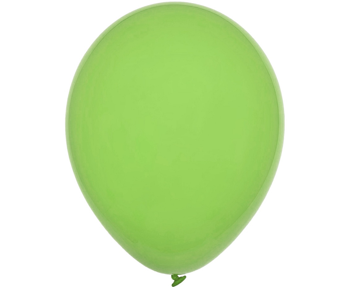 Balloons Decomex 11", pastel lime green, 100pcs