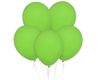Balloons Decomex 11", pastel lime green, 100pcs