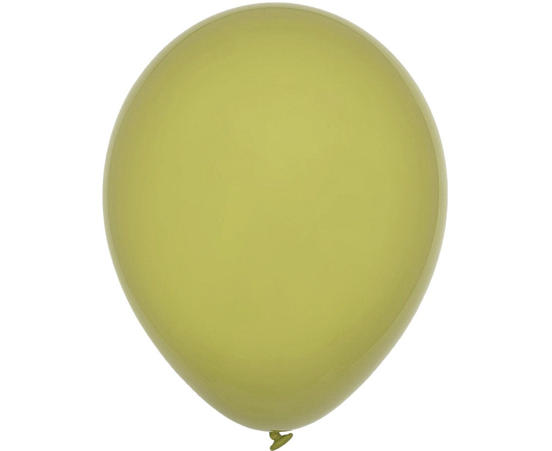 Balloons Decomex 11", pastel olive, 100pcs