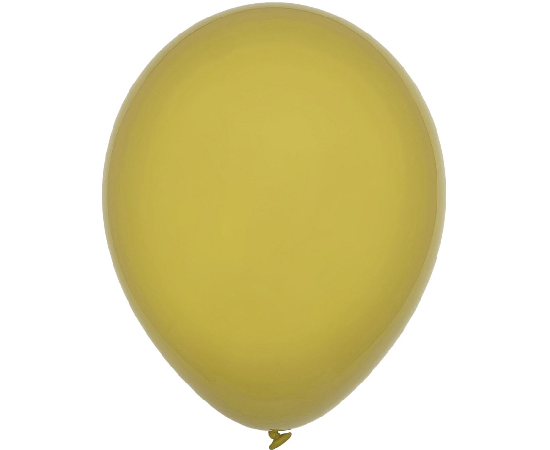 Balloons Decomex 11", pastel mustard, 100pcs