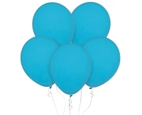 Balloons Decomex 11", pastel tiffany blue, 100pcs