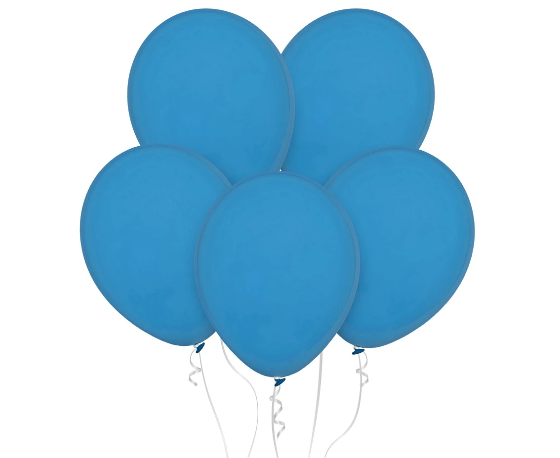 Balloons Decomex 11", pastel dusty blue, 100pcs