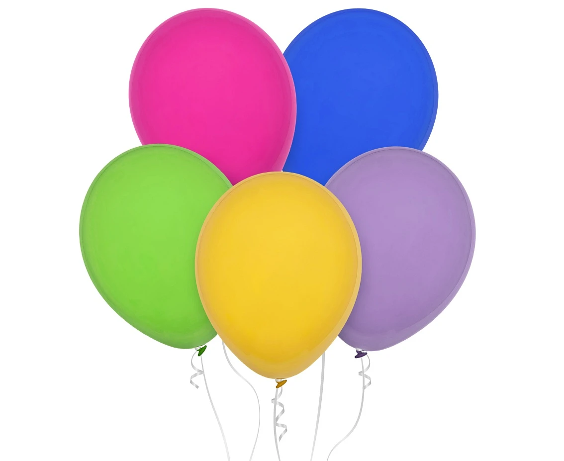Balloons Decomex 11", pastel mix, 100pcs