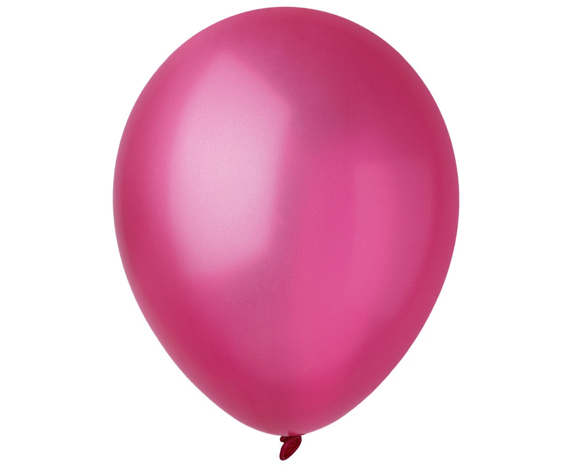 Balloons Decomex 11", metallic fuchsia, 100pcs